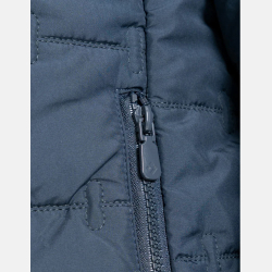 Męska BOMBERKA pikowana, kieszenie na zamek, MORAJ granatowa